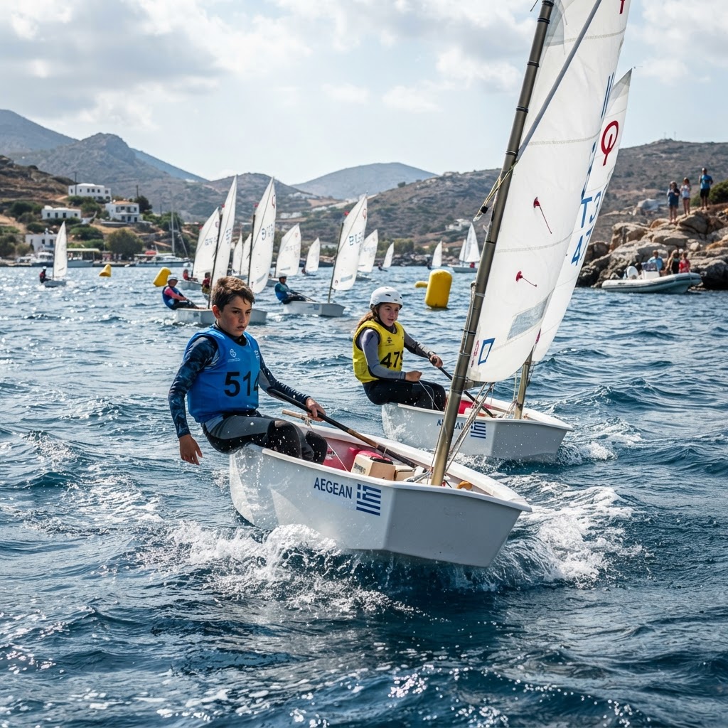 Πώς είναι ένας αγώνας Optimist; Οδηγός για γονείς-θεατές