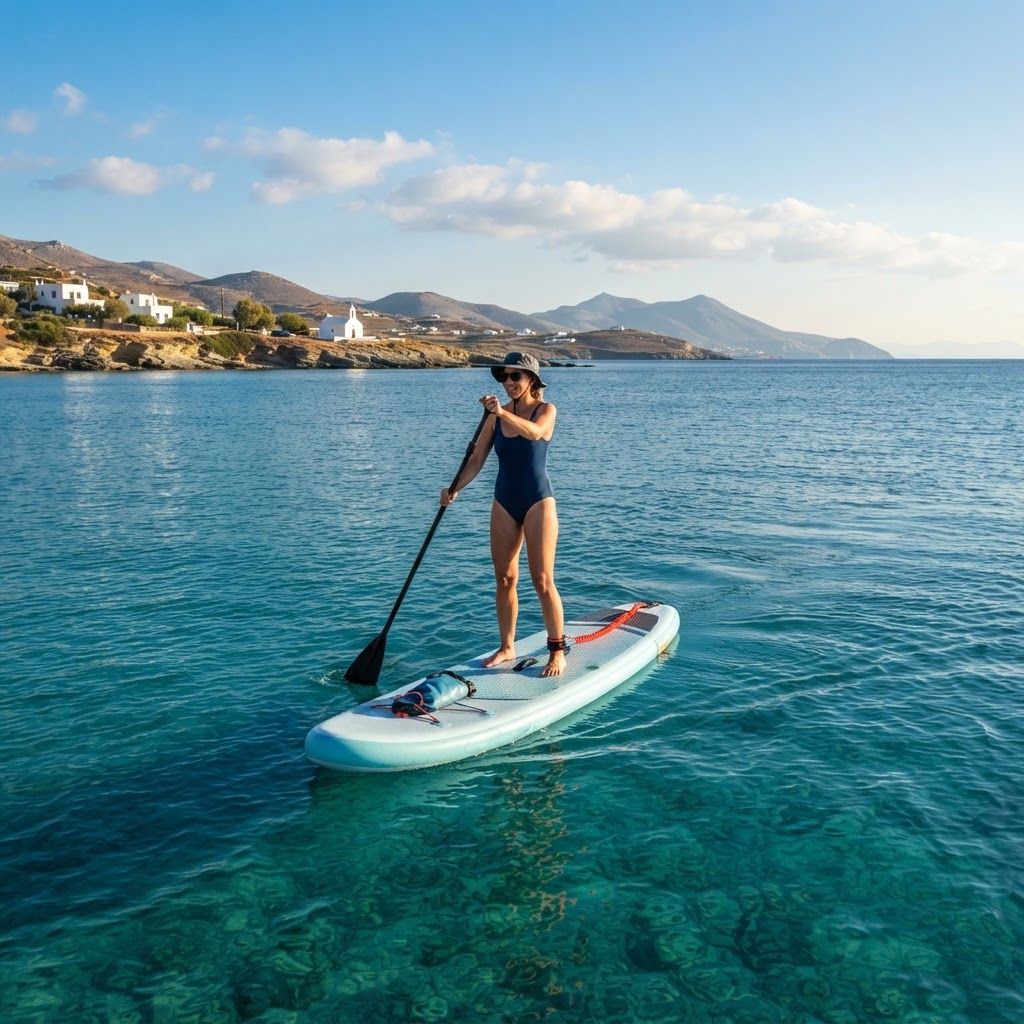 Το leash στο SUP: γιατί είναι ο πιο σημαντικός εξοπλισμός ασφαλείας