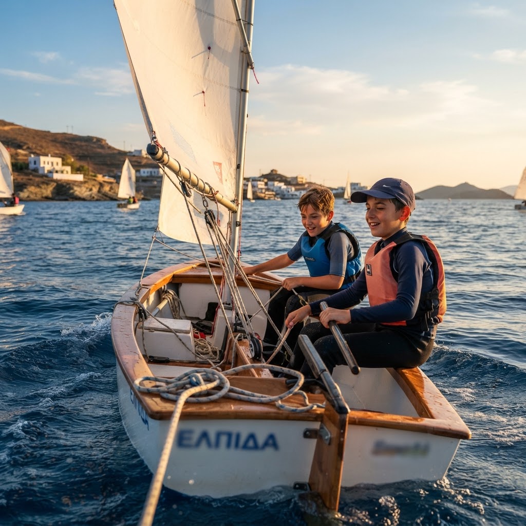 Τι είναι το Optimist; Το σκάφος που μαθαίνει τον κόσμο να αρμενίζει