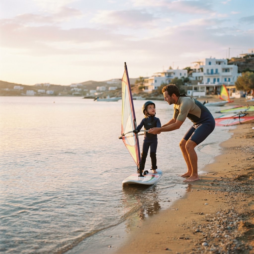 Σε ποια ηλικία ξεκινά ένα παιδί windsurfing;