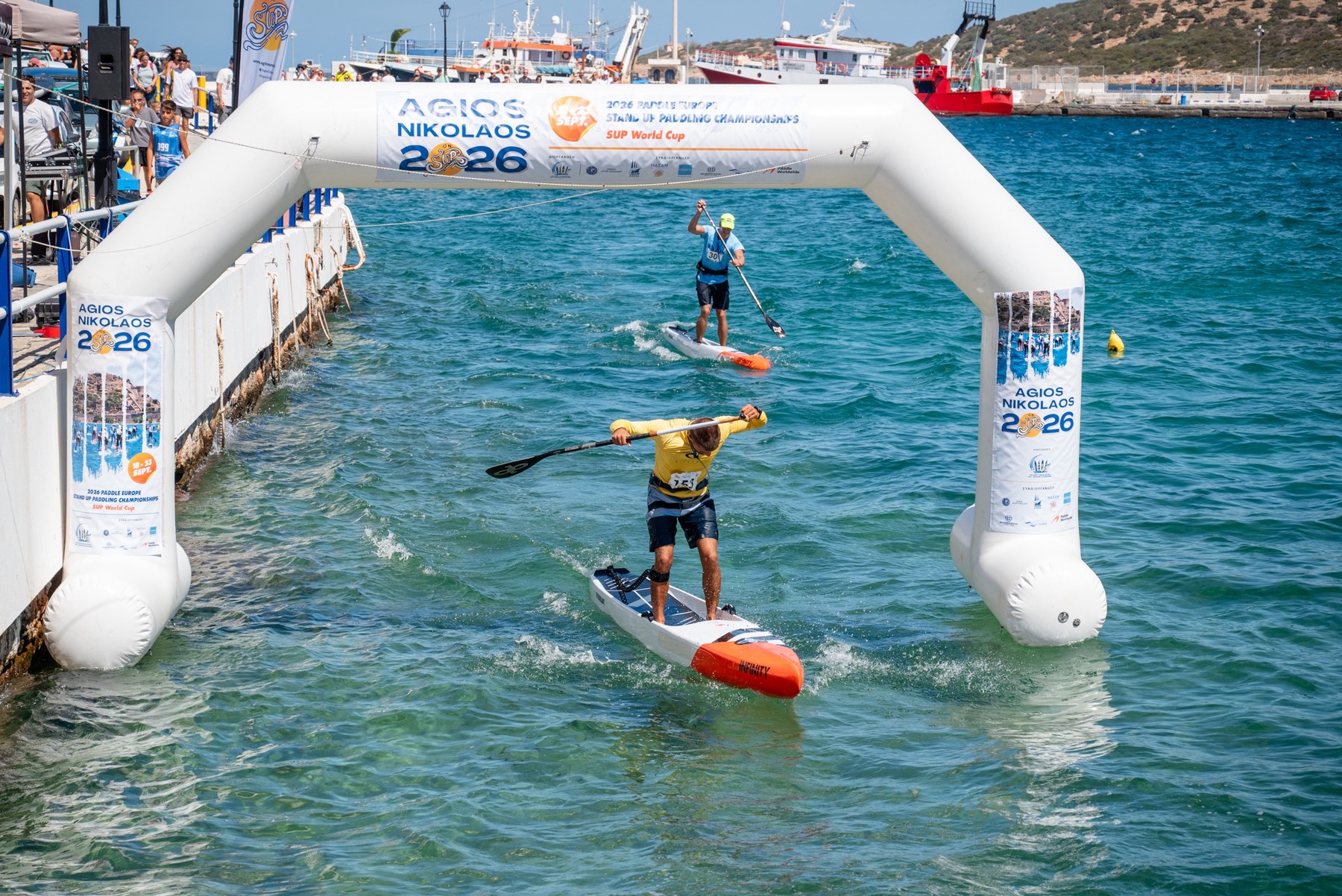 Τερματισμός στο Agios Nikolaos on SUP 2026