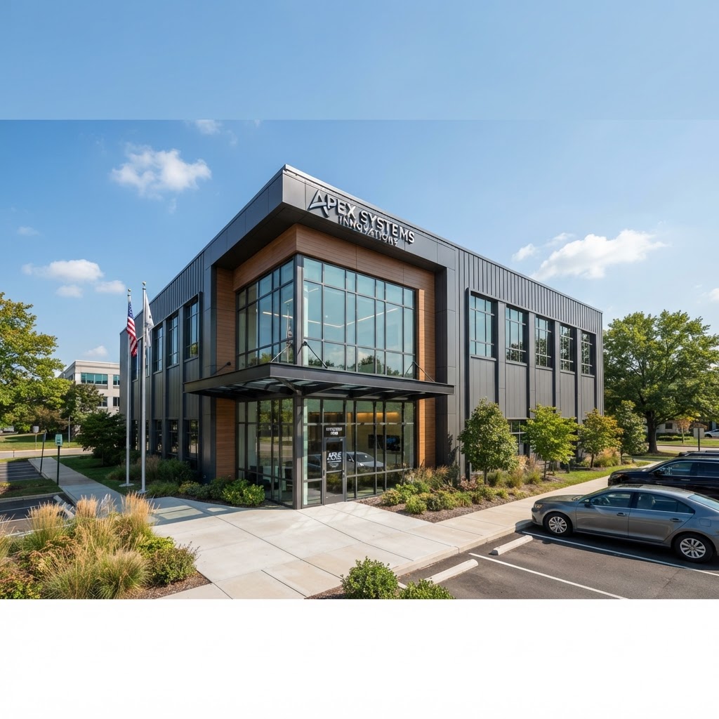 Metal office building