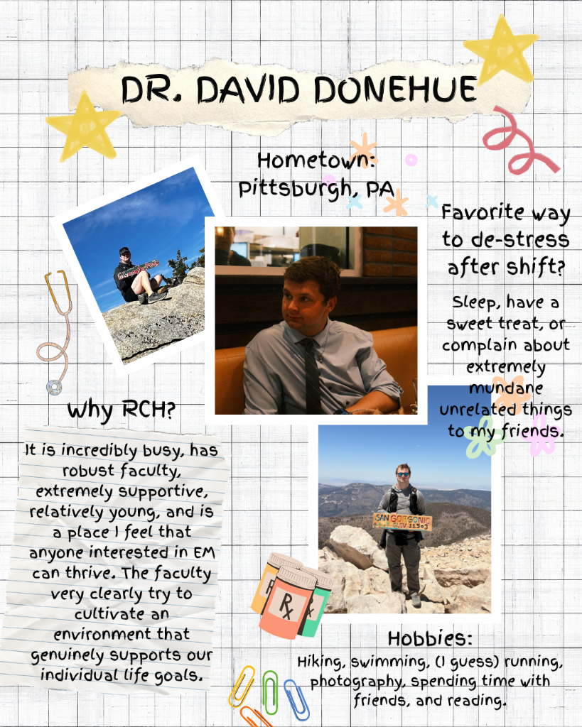 David Donehue, MD
