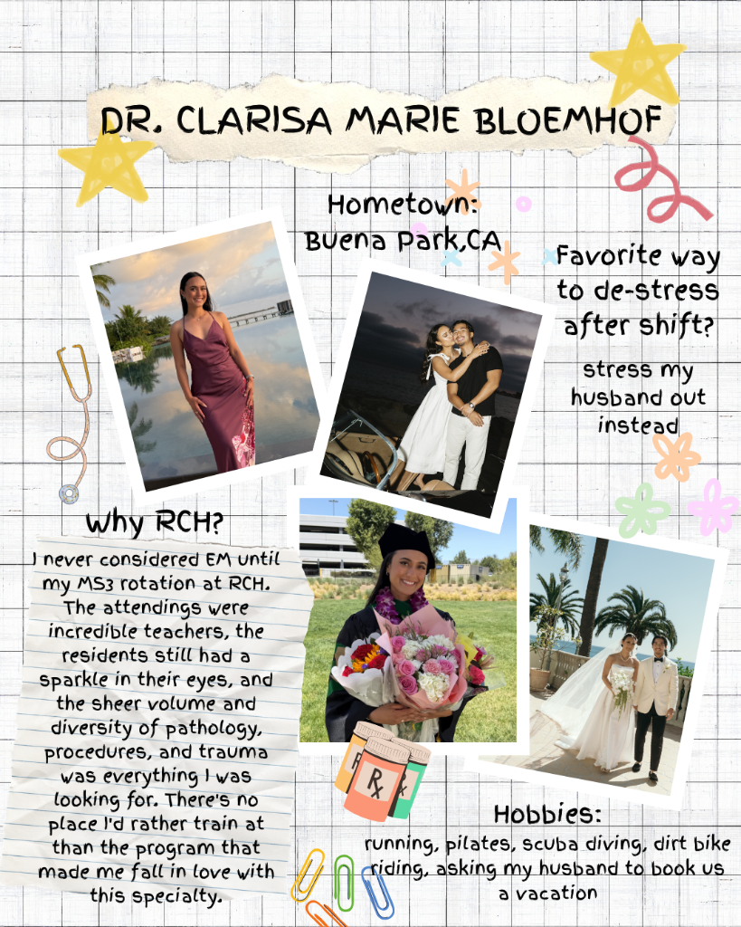 Clarisa Marie Bloemhof, MD