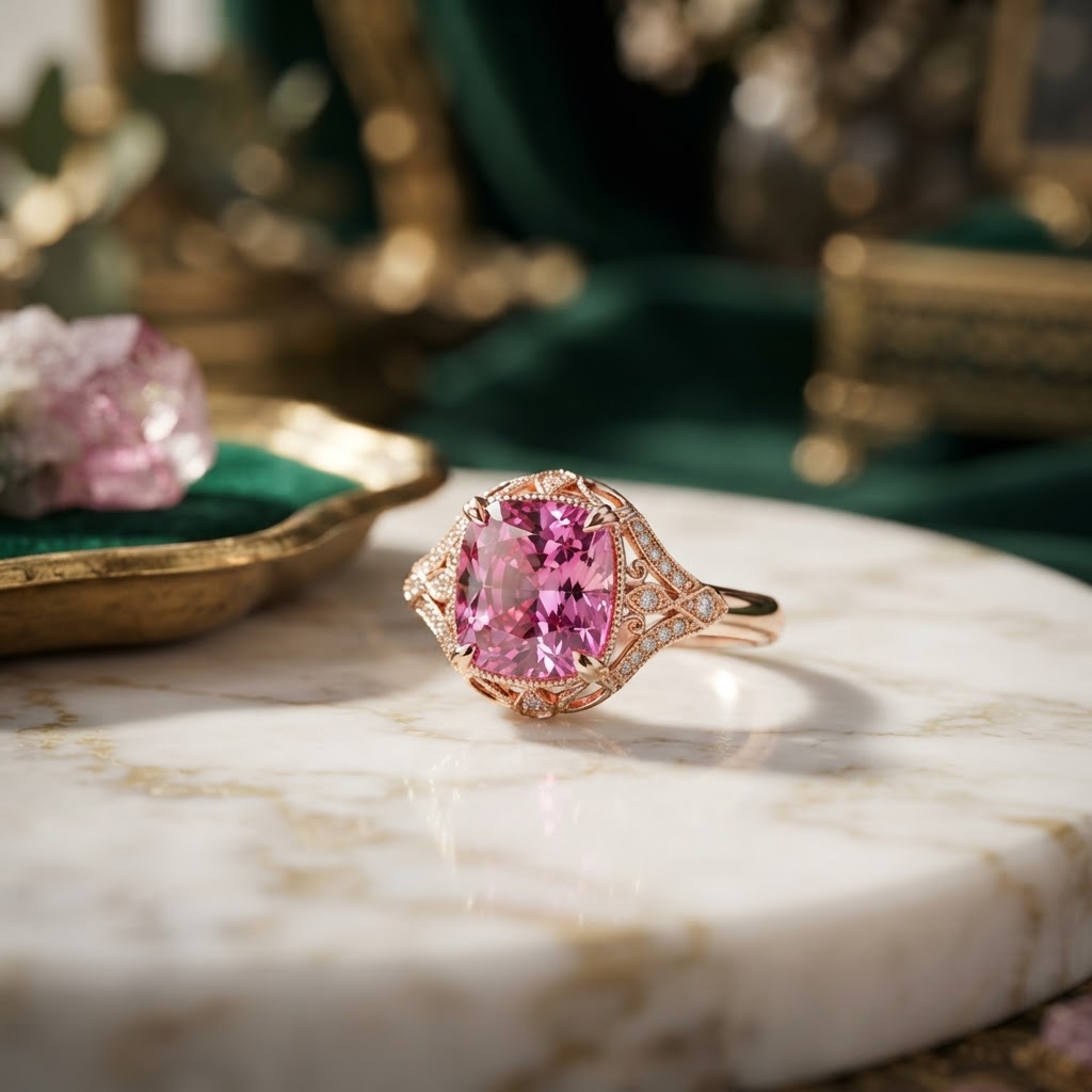 Monthly Brief: Market Demand Surge for Tanzanian Pink Spinel as Sapphire Alternative