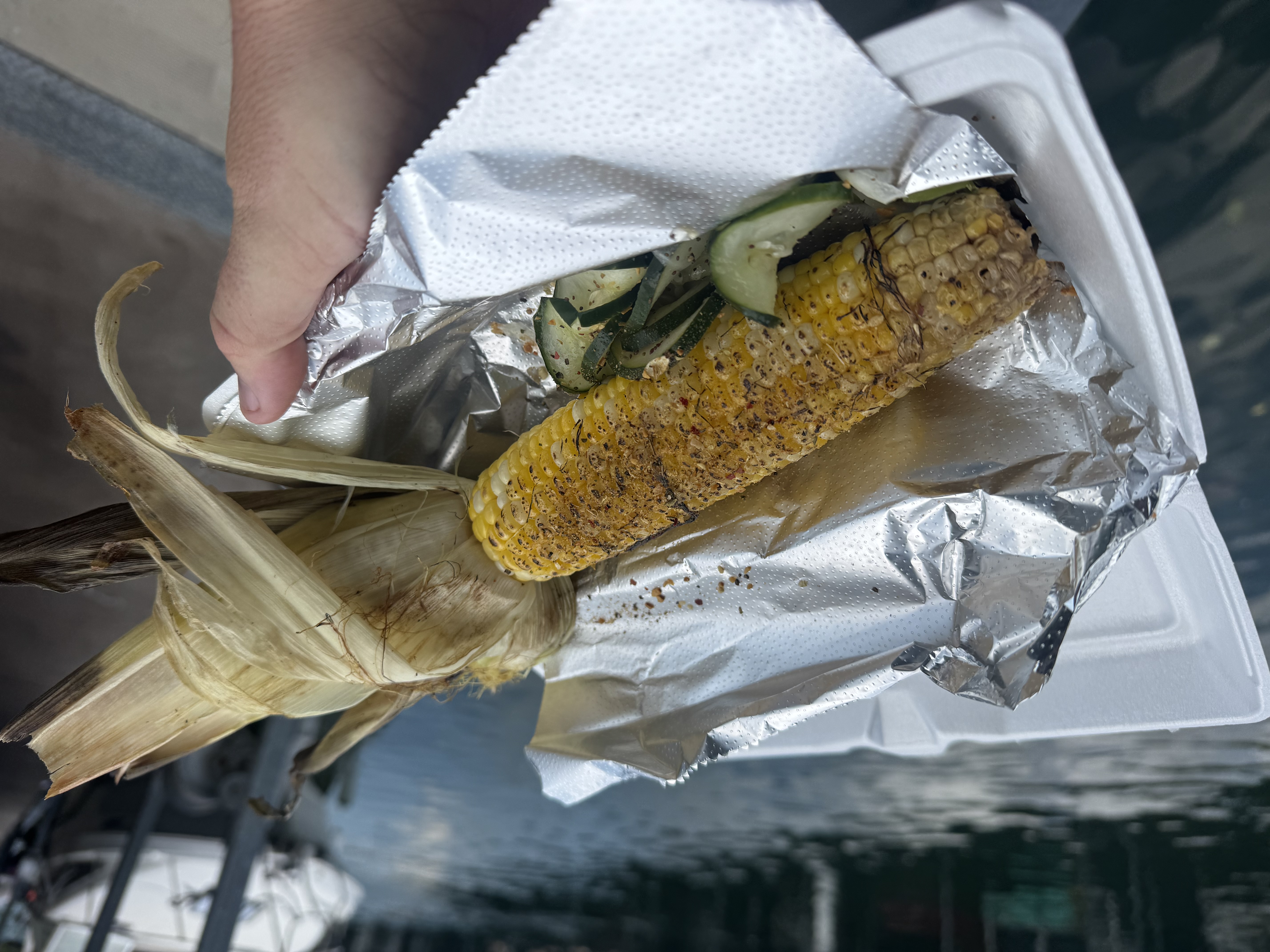 Fire Roasted Corn on the Cob