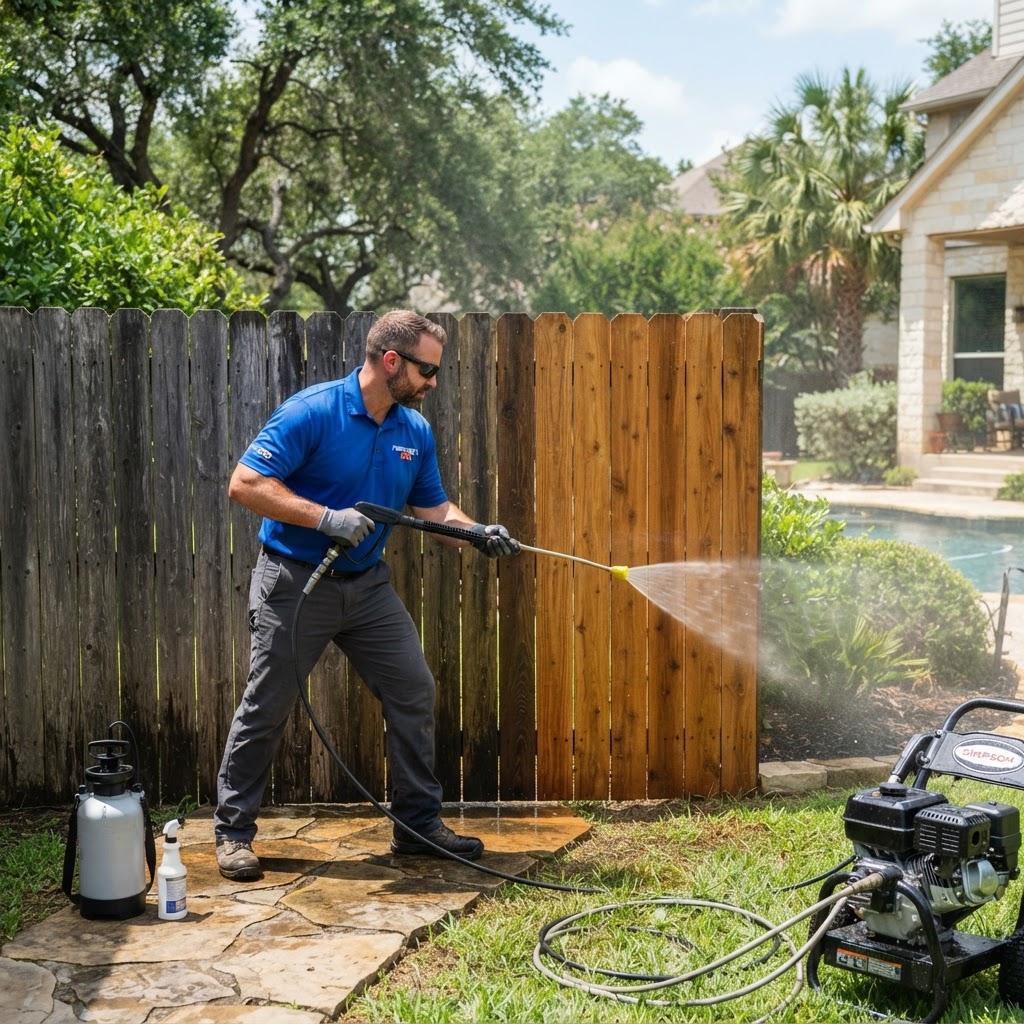 Fence & Deck Cleaning, Staining & Painting