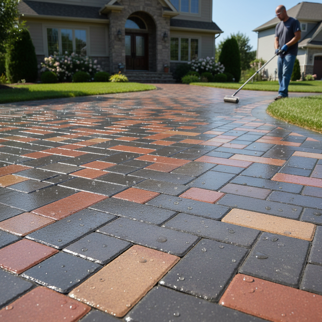 Paver & Concrete Sealing