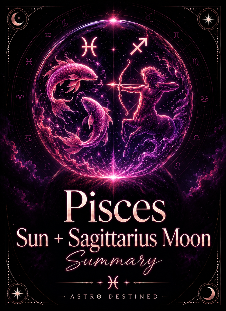 Pisces Sun Sagittarius Moon