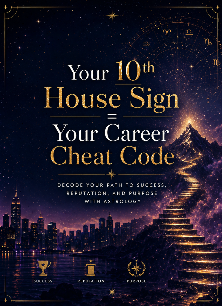 Your 10th House Sign = Your Career Cheat Code