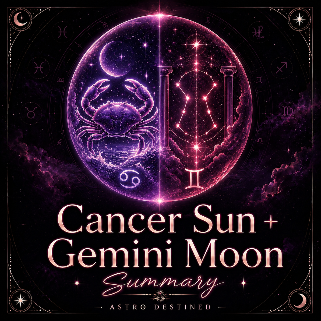 Cancer Sun Gemini Moon: An Assertive Personality