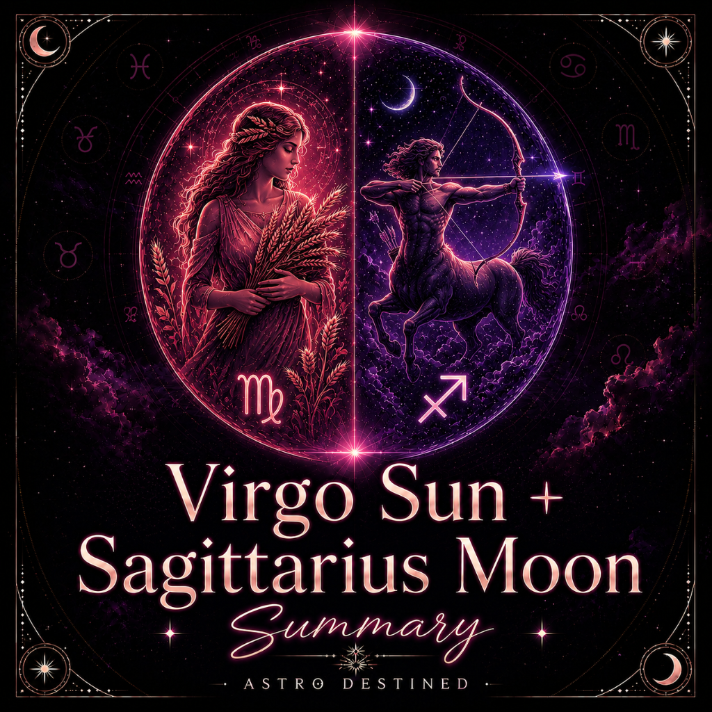 Virgo Sun Sagittarius Moon