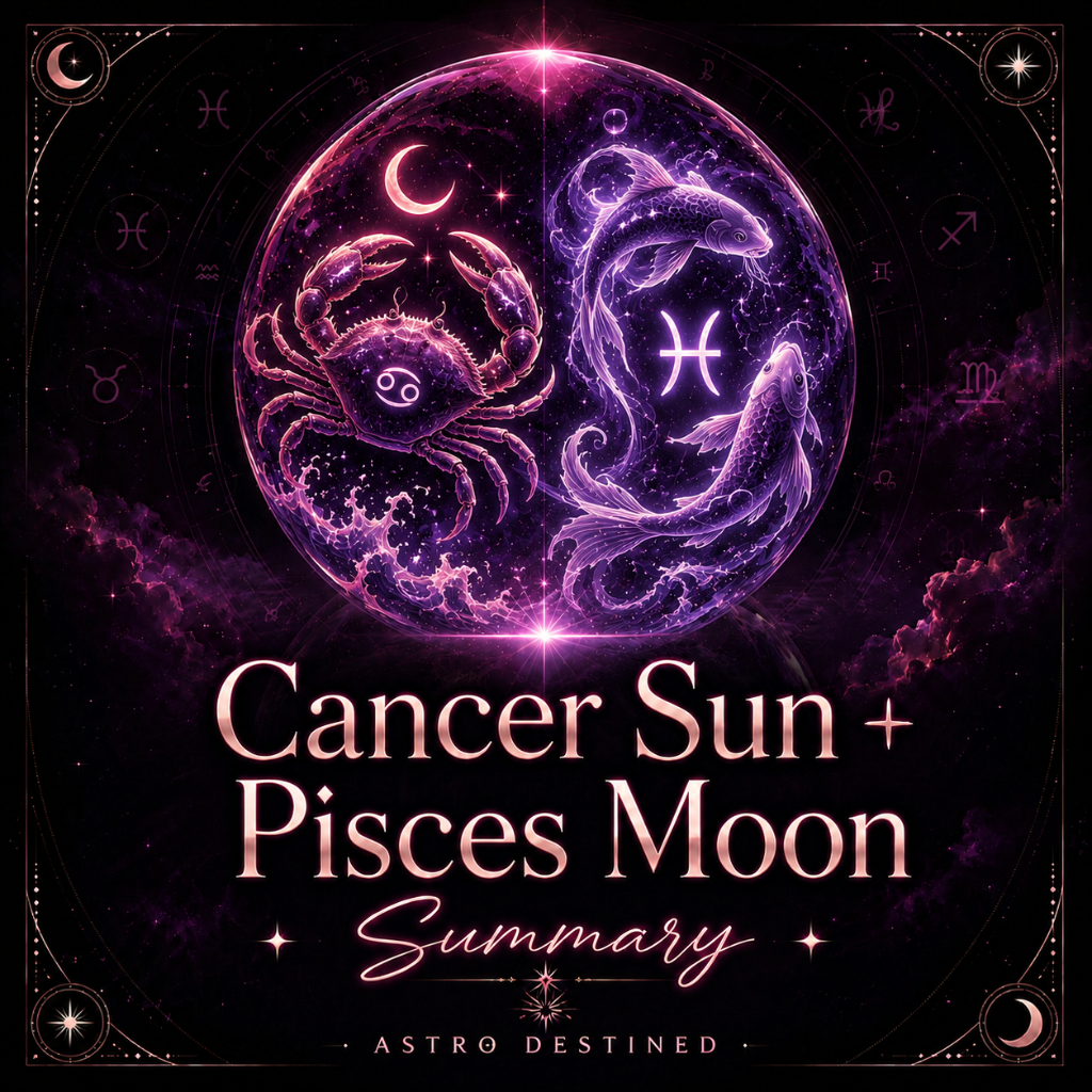 Cancer Sun Pisces Moon: An Attractive Personality