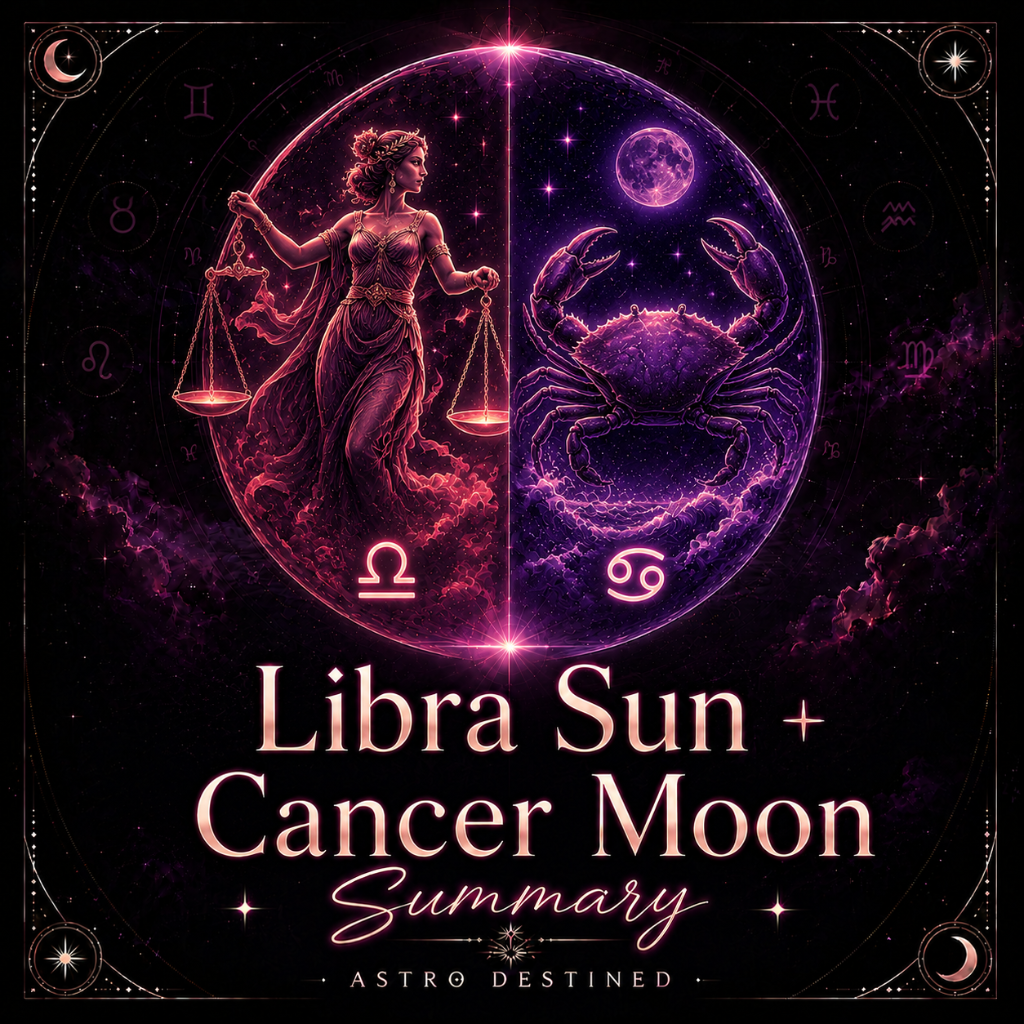 Libra Sun Cancer Moon