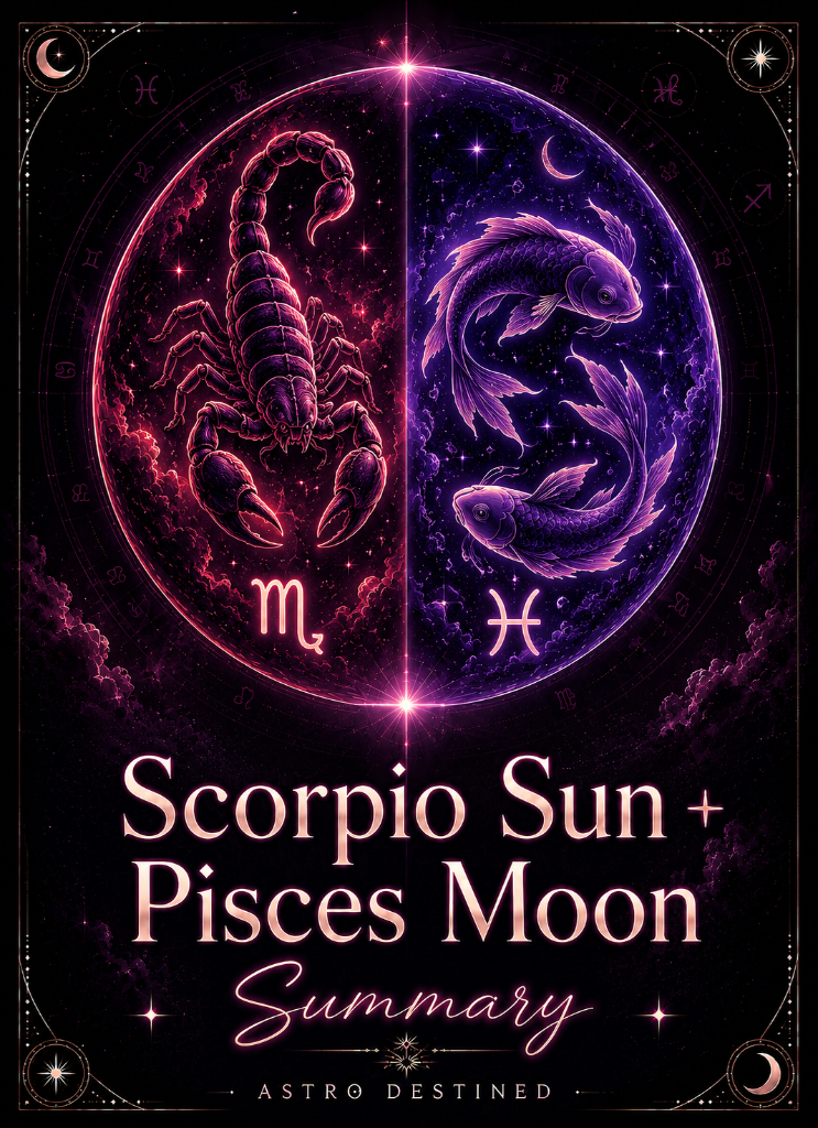 Scorpio Sun Pisces Moon