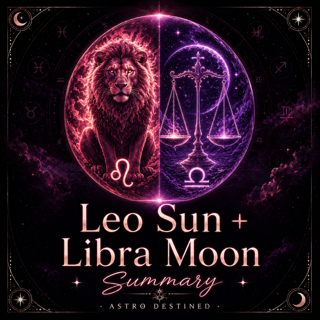 Leo Sun Libra Moon