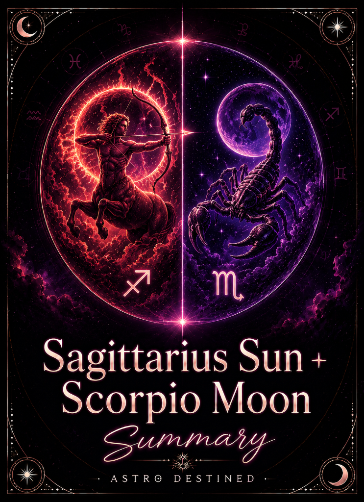 Sagittarius Sun Scorpio Moon
