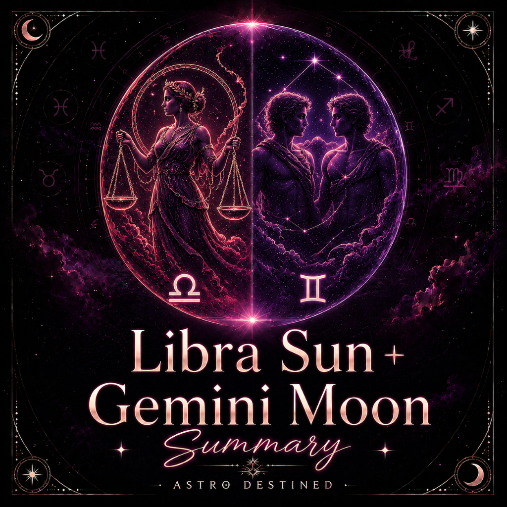Libra Sun Gemini Moon