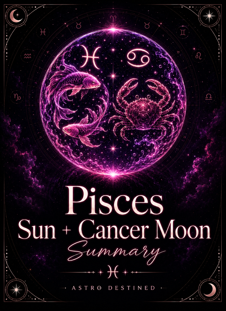 Pisces Sun Cancer Moon