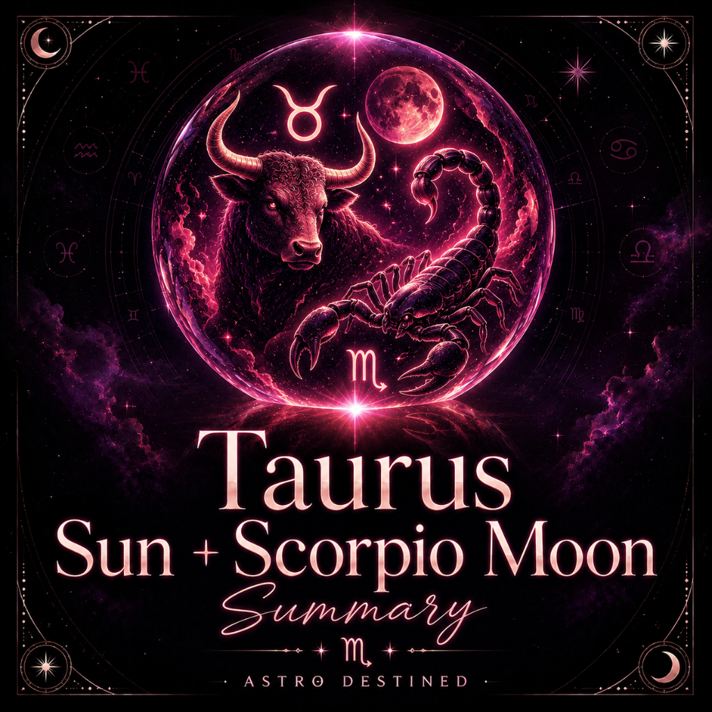 Taurus Sun Scorpio Moon