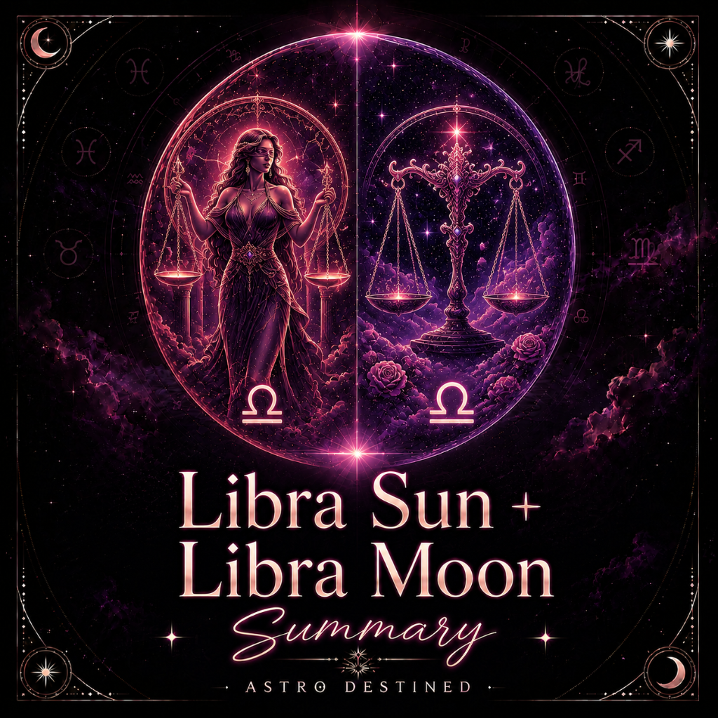 Libra Sun Libra Moon