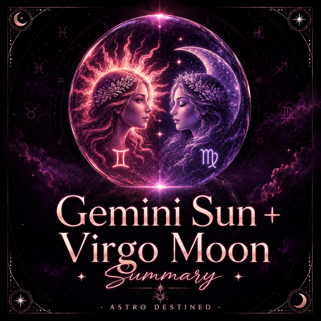 Gemini Sun Virgo Moon