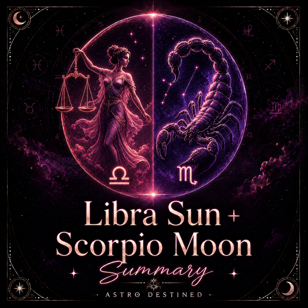 Libra Sun Scorpio Moon: The Serene Strategist