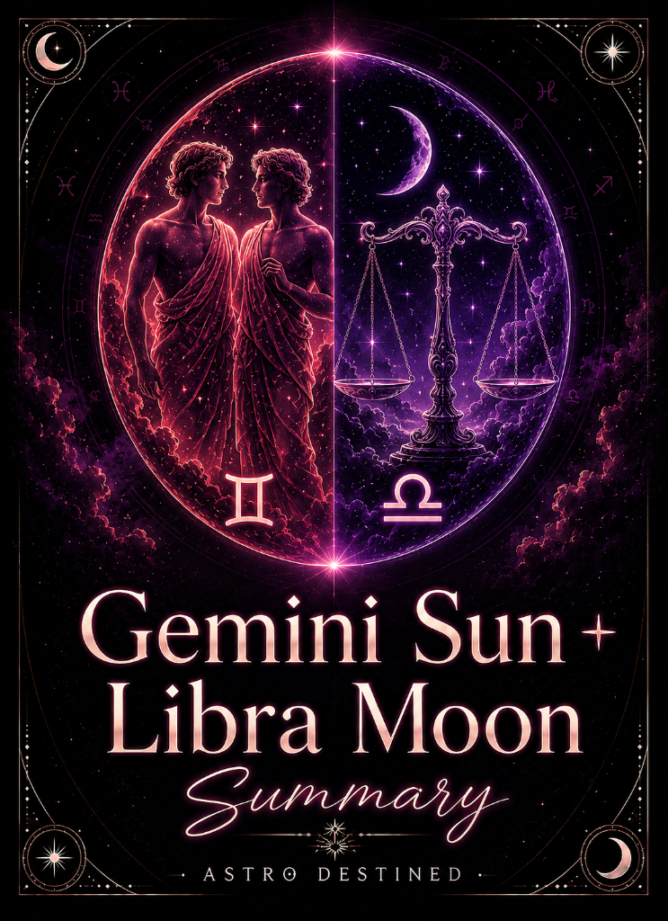 Gemini Sun Libra Moon