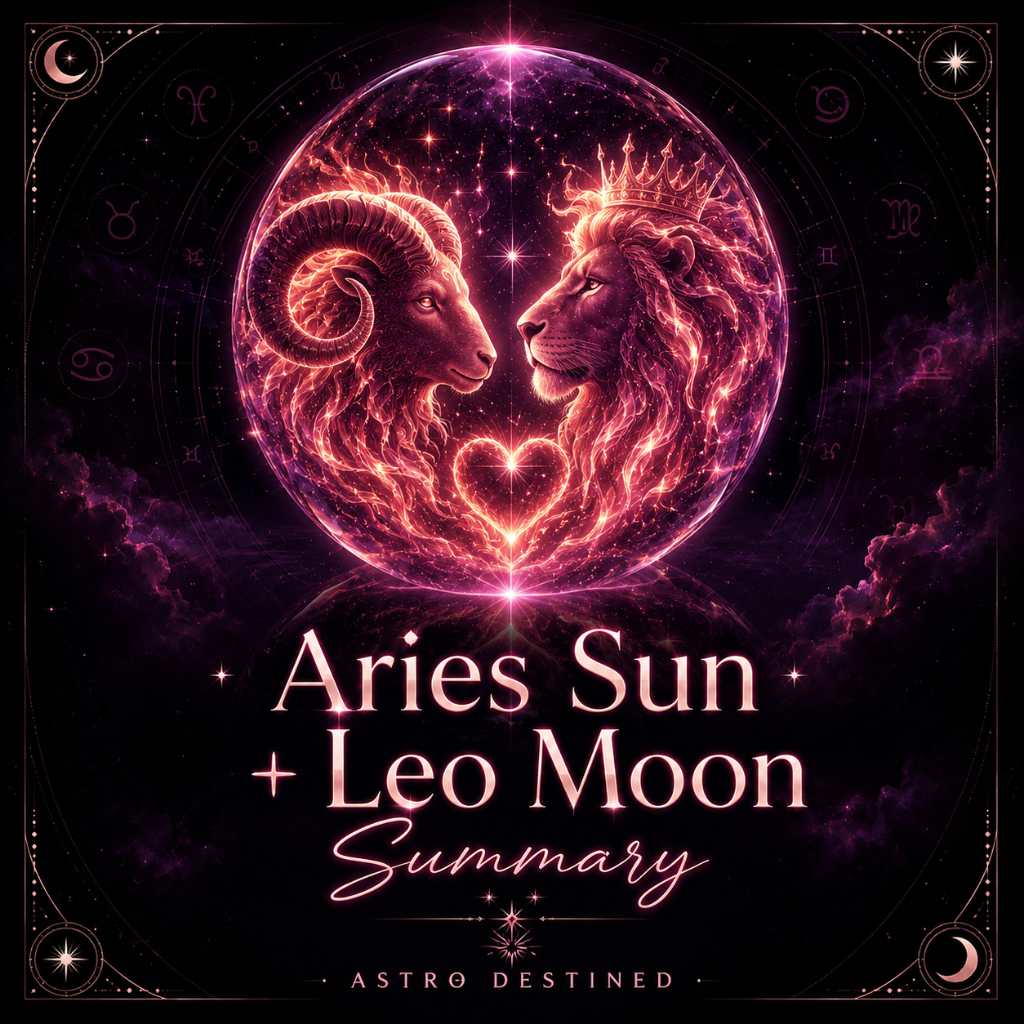 Aries Sun Leo Moon: A Confident Personality