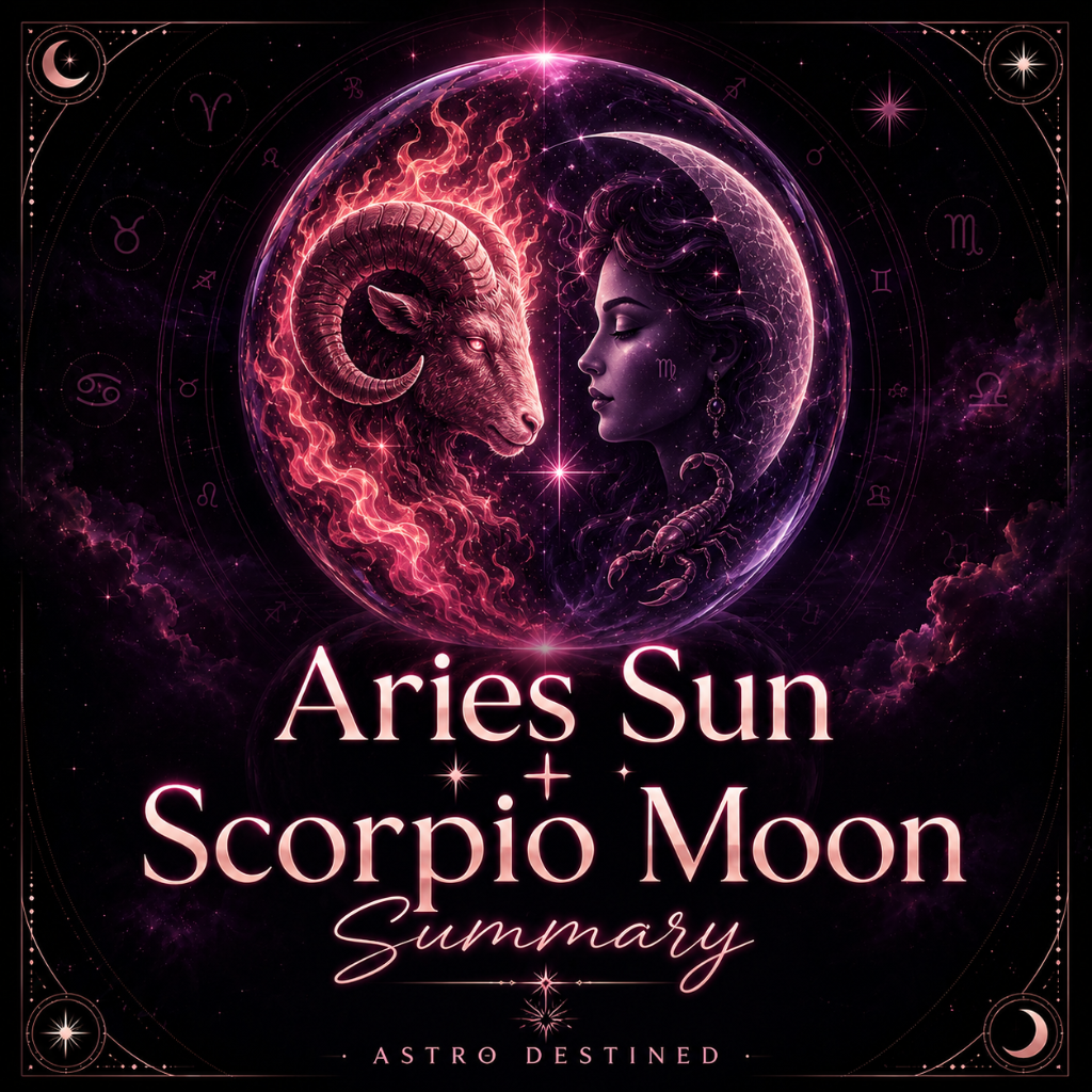 Aries Sun Scorpio Moon: A Secretive Personality