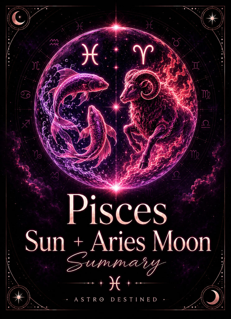 Pisces Sun Aries Moon