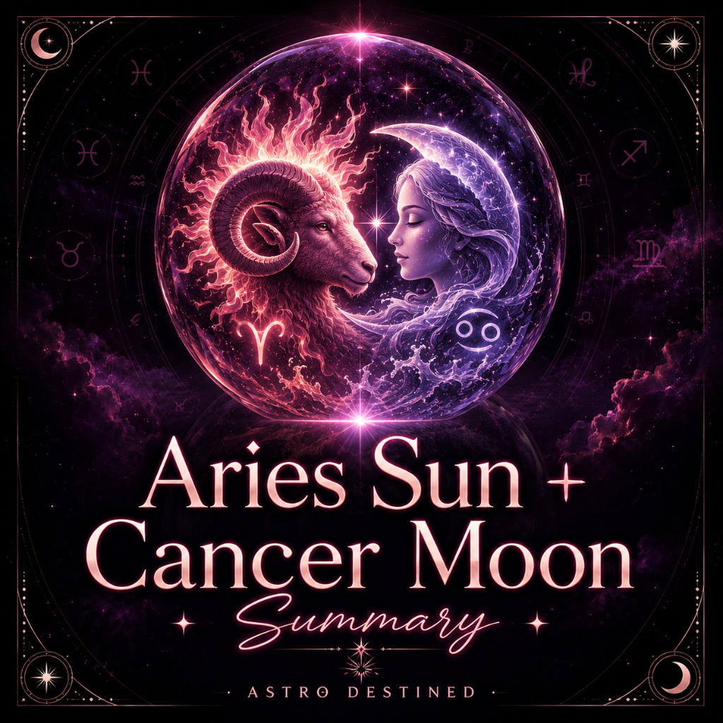 Aries Sun Cancer Moon: An Affectionate Personality