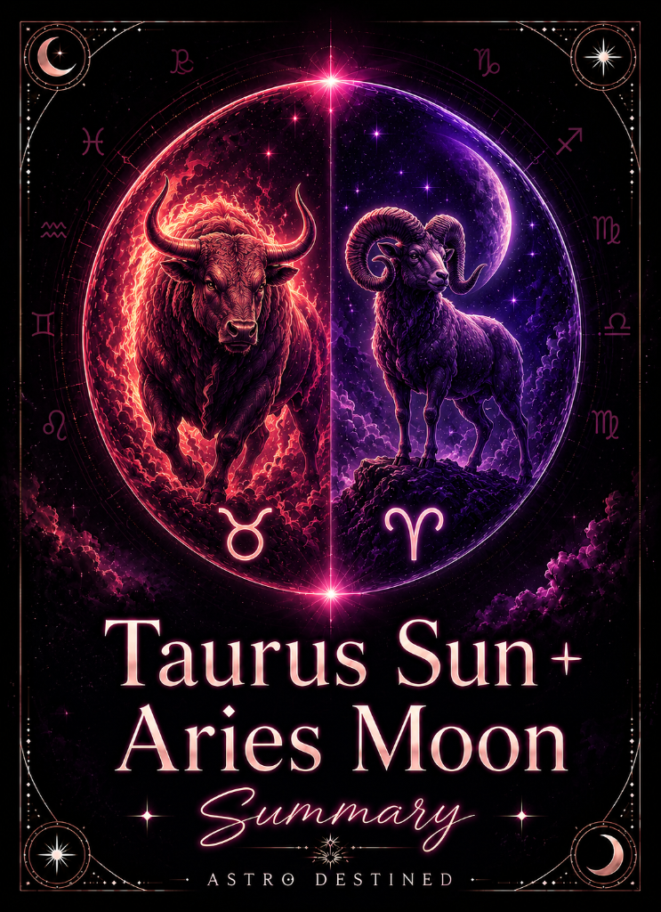 Taurus Sun Aries Moon