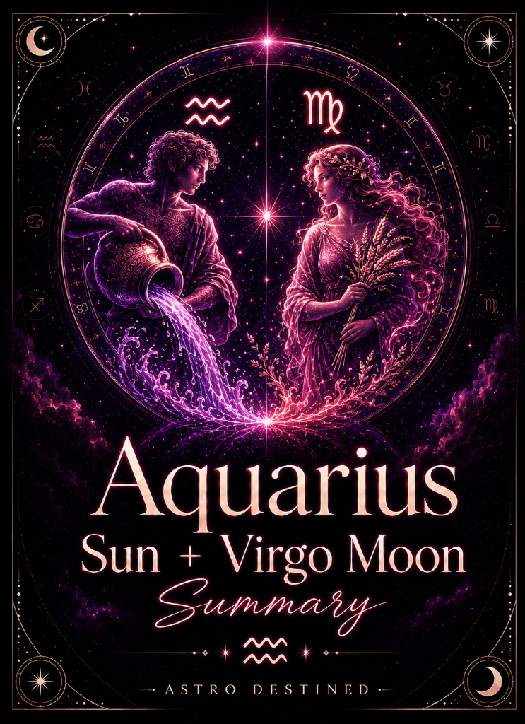 Aquarius Sun Virgo Moon