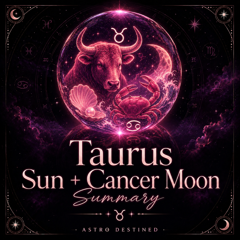 Taurus Sun Cancer Moon