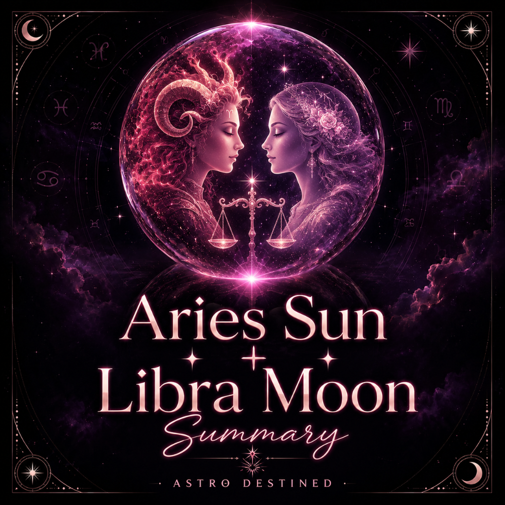 Aries Sun Libra Moon: A Dignified Personality
