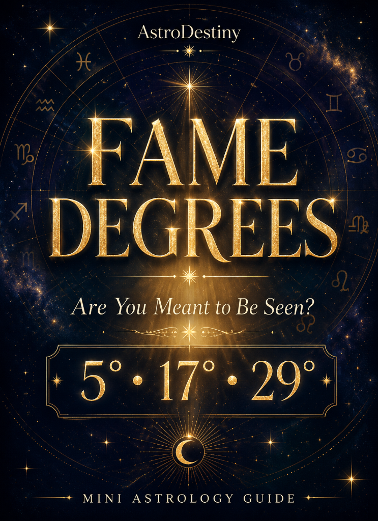 Fame Degrees in Astrology
