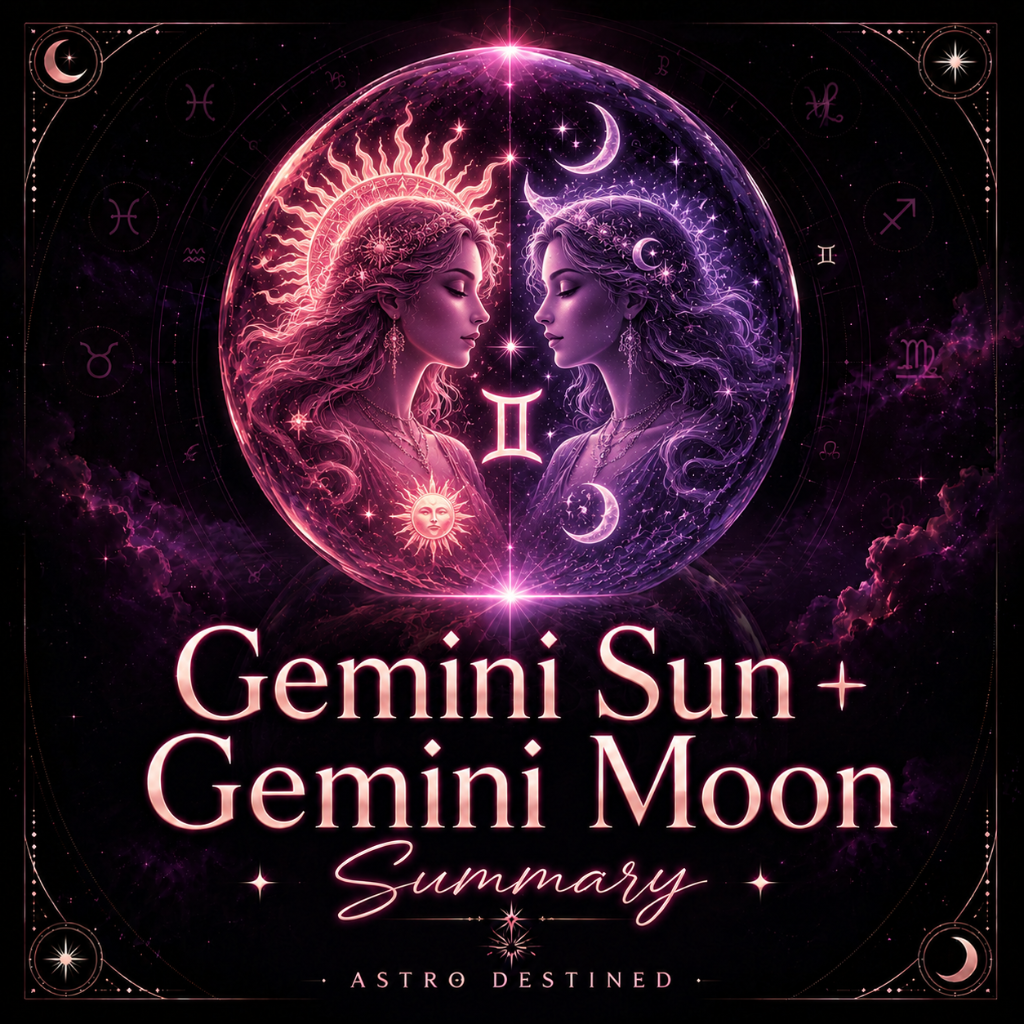 Gemini Sun Gemini Moon