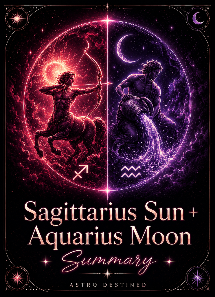 Sagittarius Sun Aquarius Moon