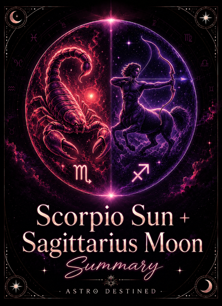 Scorpio Sun Sagittarius Moon