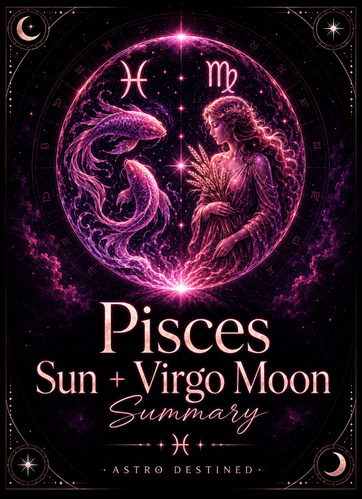 Pisces Sun Virgo Moon