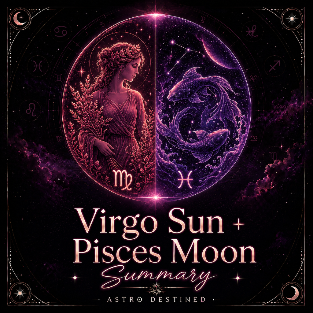 Virgo Sun Pisces Moon