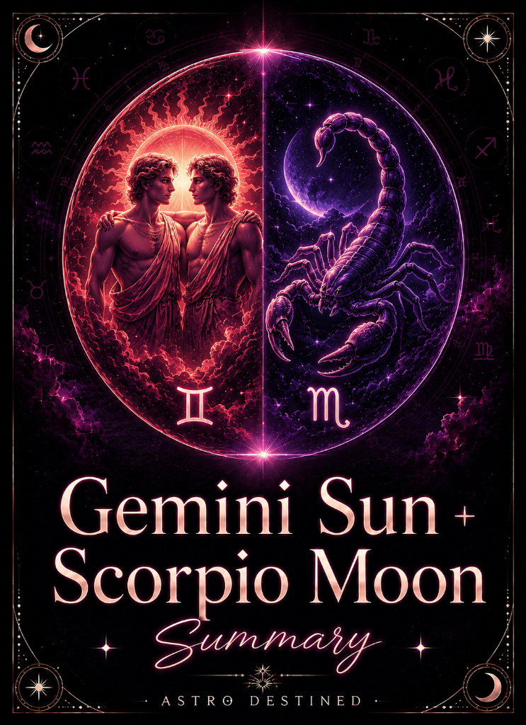 Gemini Sun Scorpio Moon