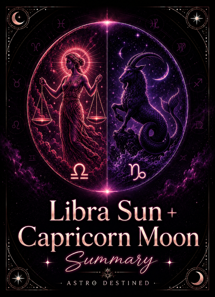 Libra Sun Capricorn Moon