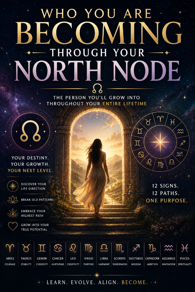 Who You Are Becoming Through Your North Node