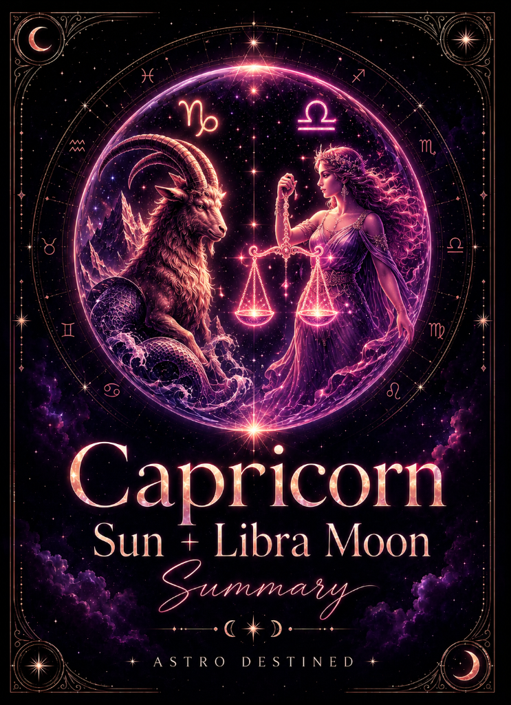 Capricorn Sun Libra Moon