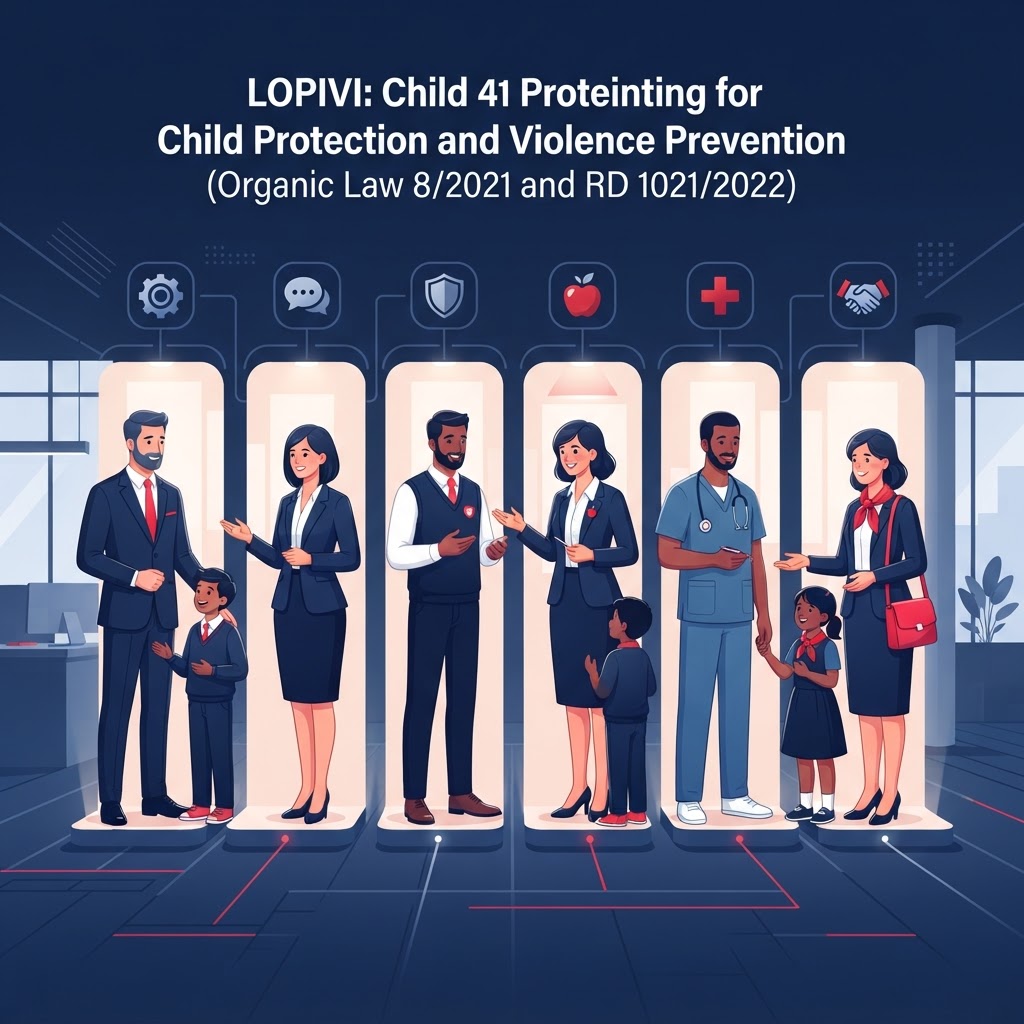 LOPIVI: Child Protection and Violence Prevention (Organic Law 8/2021 (Ley Orgánica 8/2021) and RD 1021/2022)
