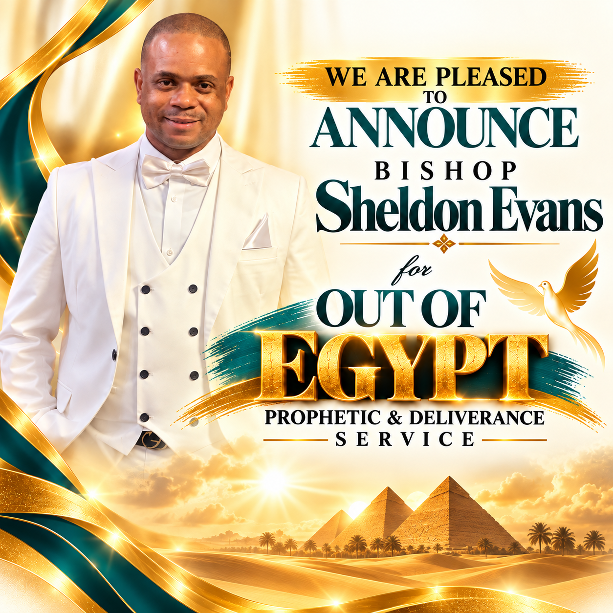Bishop Sheldon Evans — Out of Egypt Prophetic & Deliverance Service
