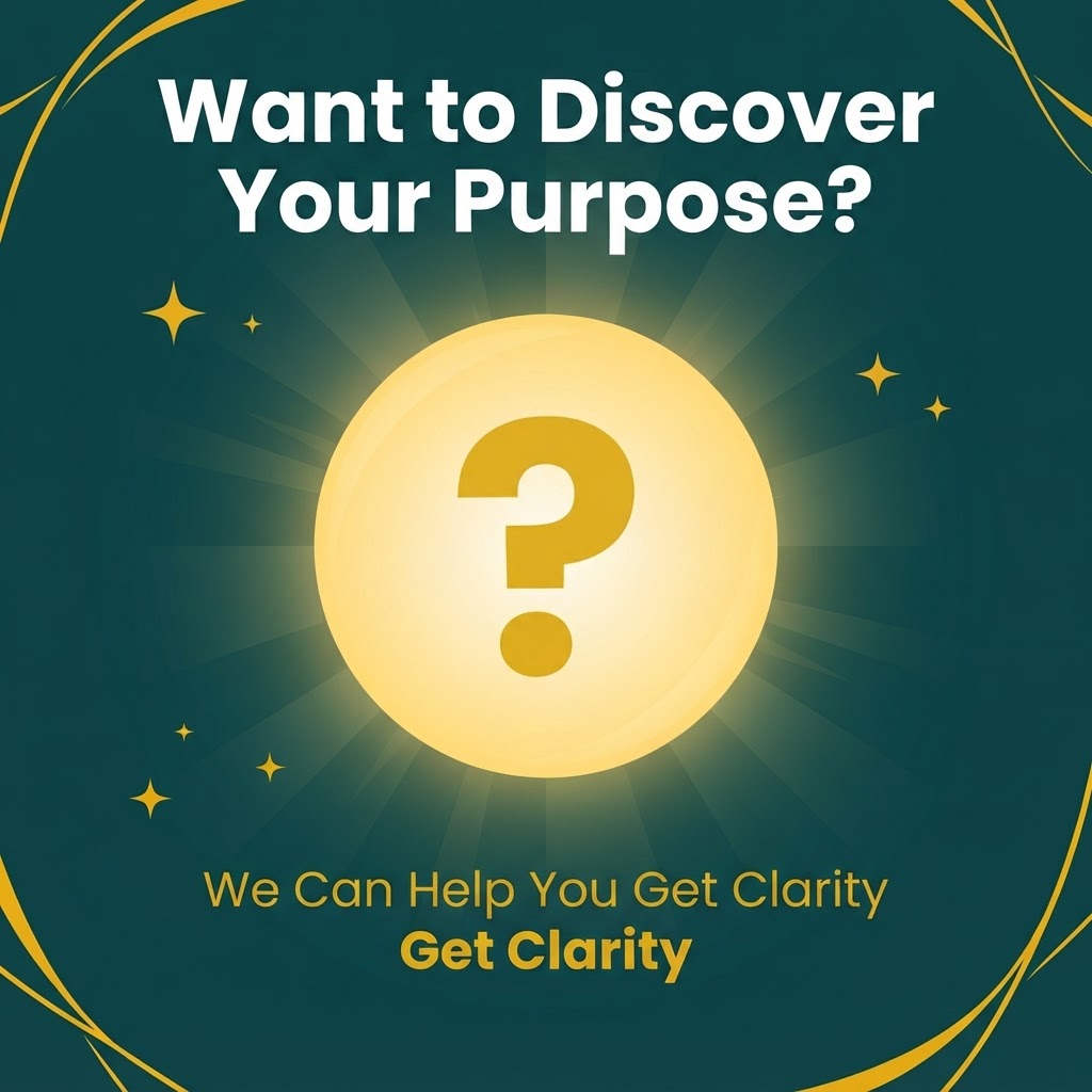 Want to Discover Your Purpose? We Can Help You Get Clarity — book a free 30-minute discovery call with Rev Marie Berbick.