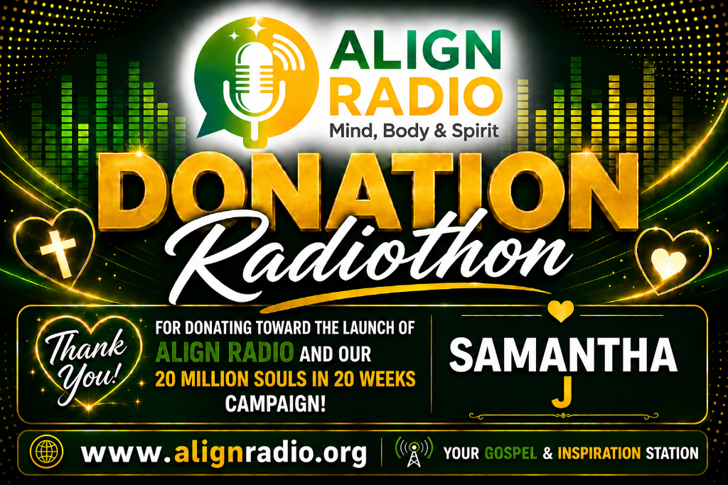 Samantha J — Align Radio Donation Radiothon Donor Badge